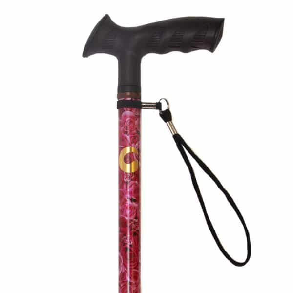 מקל הליכה אדמוני מקל הליכה אדמוני